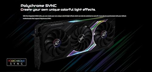 Image of ASRock Radeon RX 7700 XT 12GB GDDR6 Graphics Card - Phantom Gaming Edition, AMD RDNA 3, PCI Express 4.0, Triple Fan Cooling, 4K & 1440p Gaming Support, Ray Tracing, HDMI /DisplayPort, VR Ready GPU