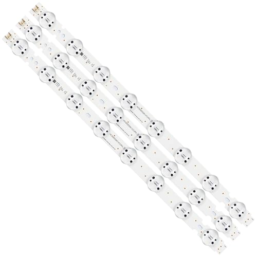 DKTR 3 unids/Set Tira de LED for iluminación Trasera Compatible for LG AGM76150301 SSC_50UK63/65...