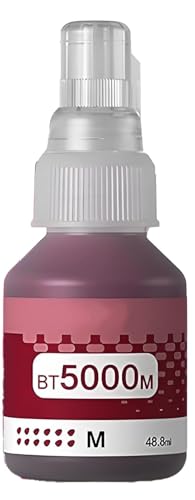 Image of Duplex DTC Ink Compatible for Brother BT6000Bk /BT5000 DCP T310, T300, T510, T500, T910, T710, T400W, T450W, T300W, T800W, T700, T810 Printer (BT5000 Magenta Ink 1 Pcs)