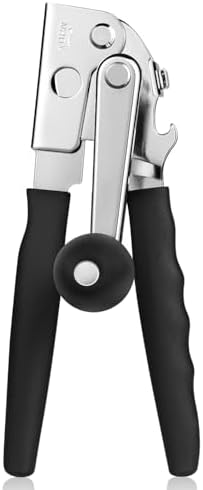 MARSWELL Heavy Duty Can Opener for Large Cans, Extra-Long Handles...