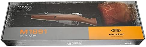 Miniatura 4 de Gletcher M1891 (Mosin Nagant Obrez) .177 CO2 BB Air Riffle