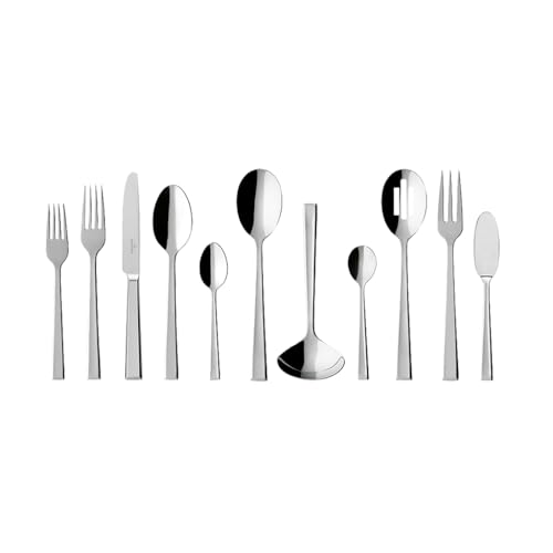 Villeroy & Boch Victor Stainless Steel Flatware Set, 46 Pieces