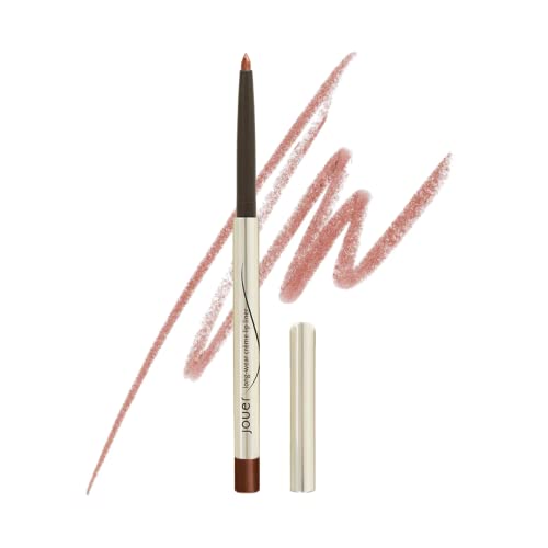 Jouer Long Wear Lip Liner - Metallic & Matte Shades - Water Resistant - Fast-Drying Formula - Healthy Ingredients - Paraben, Gluten & Cruelty Free, Sienna Shimmer #TOP28