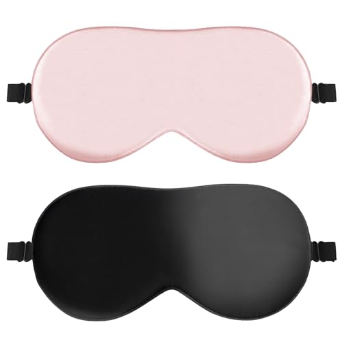 Quelcc Lot de 2 Masque de Nuit, Masque de Sommeil,...