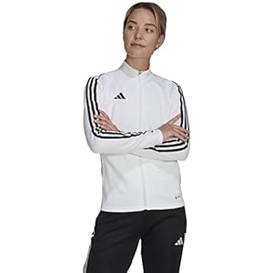 adidas Women’s Tiro23 League Training Jackets, White, Large
