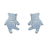 Größe : 6x9 mm Ohrring silber \