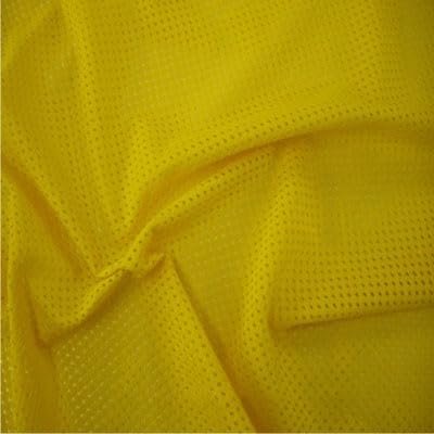 Air tex Mesh Fabric 100% Polyester 130gsm, 160cm Wide, Gold, Per Metre (as one Continuous Length)