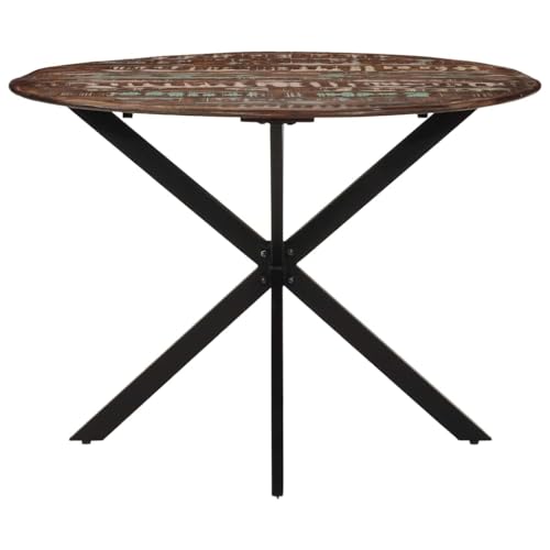 Table de salle à manger ronde 110 cm pour optimiser l'espace sans compromis - 6