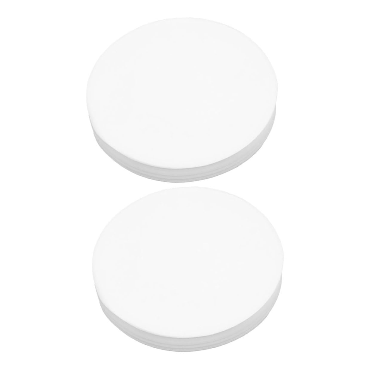 SEWOART 500pcs Paper Cup Covers for Drinks Spill Liner for Coffee and Milk Tea Greaseproof Sealing Paper Sheets for Takeout and Freshness