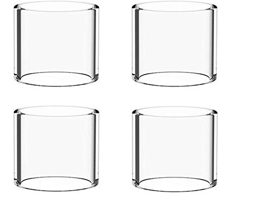 Qingtian-ceg 4PCS Remplacement Pyrex Verre Tube Fit for KangerTech Subox Mini-C Kit Protank 5 et Subatnk Mini C (Couleur : Clair)