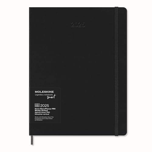 Agenda Semanal Smart PRO 2025 Moleskine para Oficina y Viajes