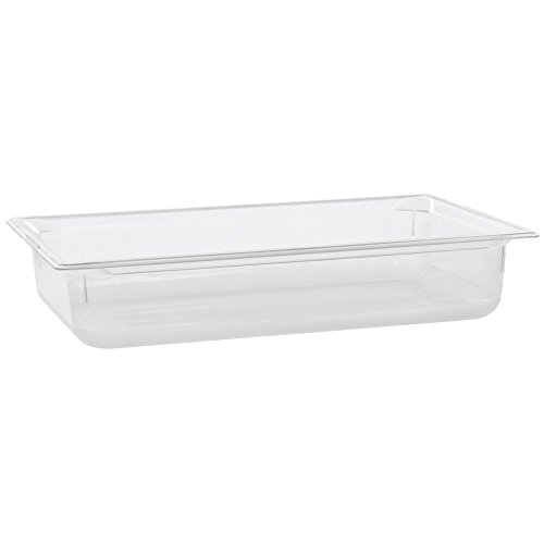 Vollrath Clear Full Size Super Pan 3 13.6 Qt. Plastic Pan