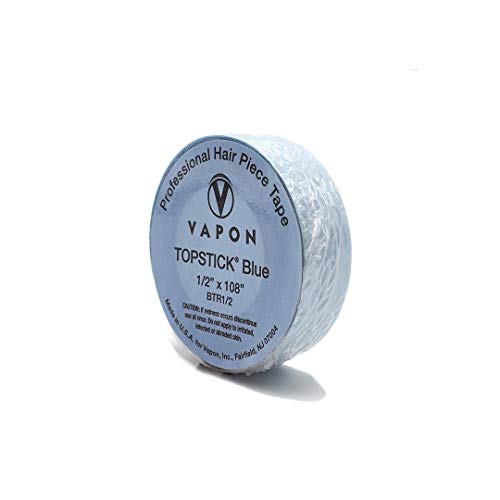 Vapon Topstick Blue Roll - Rollo de cinta (1,27 x 274,3 cm), color azul