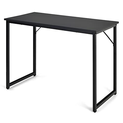 COSTWAY Computer Desk, 100cm Small Writing Desk...
