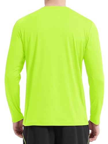 MAGCOMSEN Men's UPF 50+ Shirts Long Sleeve UV Protection Quick Dry T-Shirt Rash Guard for Fishing Running Beach3
