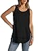 WIHOLL Summer Black Tank Tops for Woman 2026 Trendy Vacation Maternity Clothes for Women Summer Women's Clothing L