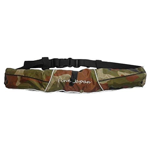 FINE JAPAN 自動膨張式セーフティベスト FV-6093 カモ フリー