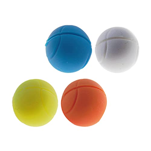 BESPORTBLE 4pcs Shock Absorbing Ball Tenis Tennis dampener Tennis Vibration dampener Door Damper Tennis Racket Vibration dampener Tennis Racket Absorber shackets Lip Gloss Classic