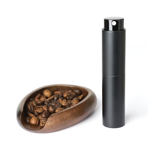 Kit de café bio KitchenTour avec tasse doseuse en bois et pulvérisateur antistatique de 8 ml - 2