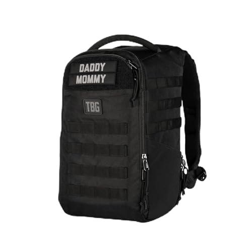 Image of TBG - Daypack Mini - Tactical Diaper Bag Backpack - Small (Black)