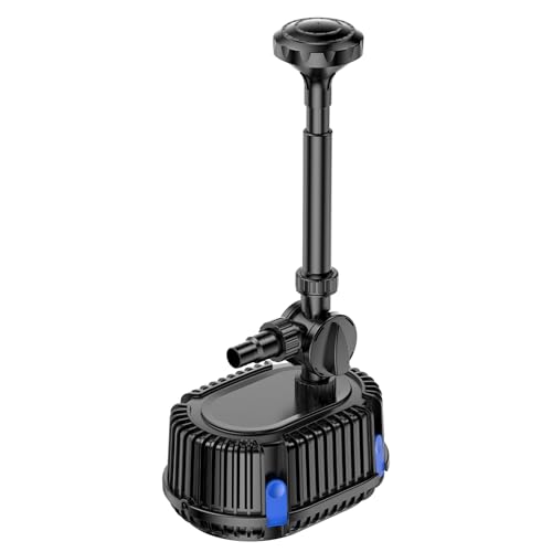 Forever Speed Wasserpumpe 3600L/H für Quellen Außen, Teiche und Gärten Tauchpumpe leise Ideal für Kaskaden, Wasserspiele und Wasserzirkulation 20W