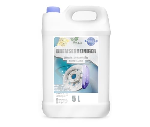 Nettoyants de freins sans acétone de 10 l pour professionnels