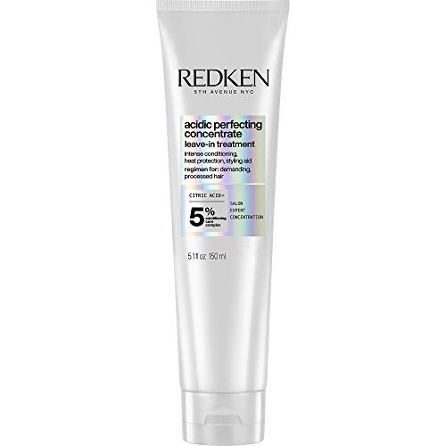 Redken Acidic Perfecting Concentrate Leave In Conditioner for Damaged Hair | Hair Repair | For All Hair Types | Leave In Treatment |5 Fl. Oz.