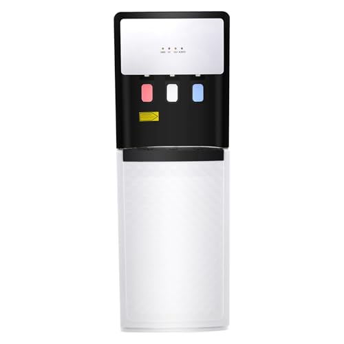 Bottom Loading Water Cooler Dispenser Hot & Cold Standing Water Dispenser with Over-Temperature&Overload&Anti-Dry Burn Protection for Home,Office Use