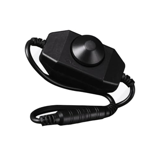 ���m�N�� LED ���C�g�X�g���b�v LED ������ 12V 2A 24W �m�u LED �����풲���X�C�b�` ON OFF(WM-TG005A Black)