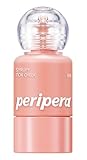 PERIPERA SYRUPY TOK CHEEK 5 Colors, Liquid Blush, Dewy Finish and Hydrates All day, Soft Velvet Texture Face Cheek Tint (08 SYRUP GRAPEFRUIT, One Size)