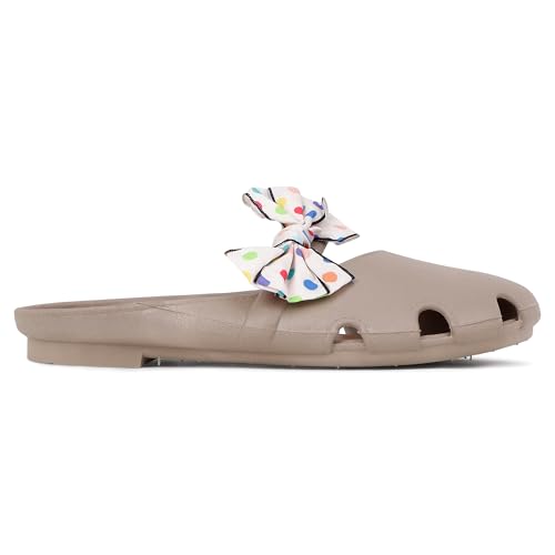 Image of CASSIEY Fashion Slippers For Women slipper Printed Bow design Slip on Flat Sandals