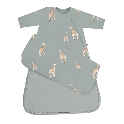 Image of GUNAMUNA Unisex Long-Sleeve Sleep Sack, Wearable Sleep Bag for Toddlers and Babies, Soft Rayon