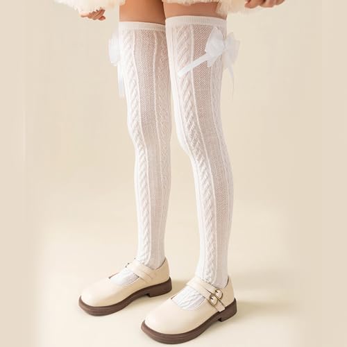 & Stylish Girls Over The Knee Socks Soft & Breathable Stockings Cotton Socks Charmings Girl Knee Length Long Socks3