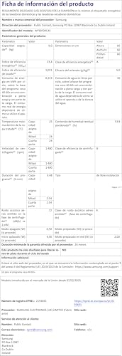 Samsung BESPOKE AI Laundry WF90F09C4S/U3 wasmachine vrijstaand, 9 kg, WLAN, Ecodosator, AI Home Display, energieklasse A-55%, behuizing: Dark Silver Steel, patrijspoort: Zwart, 60 x 85 x 60 cm - Afbeelding 6