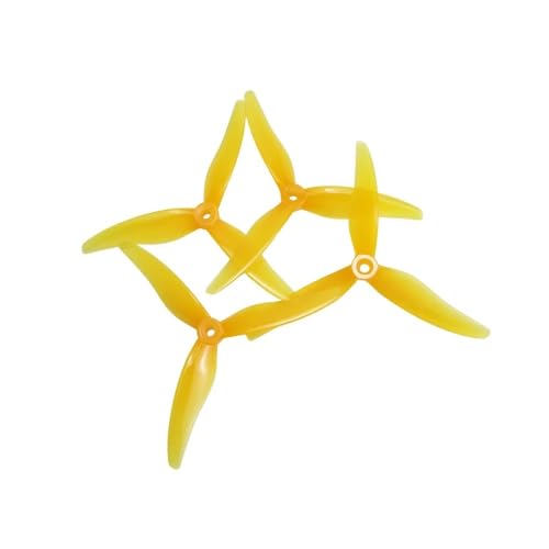 Hélice drone de course 51477 jaune pour sessions de vol FPV intenses