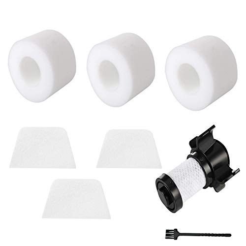 OHIFAN Filter Compatible with Shark Stick Vacuum Cleaner IF200UKT IF250UKT, Shark HEPA Filter Kit Replaces Part XPSTMF100 & XPREMF100,1 Hepa and 3 foam Shark Filters Set