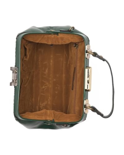 Image of Patricia Nash Gracchi Satchel Leather Handbag Purse