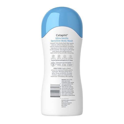 Cetaphil Ultra Gentle Refreshing Body Wash, Hypoallergenic, 16.9oz, 3ct - image 8