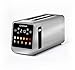 Nutricook 4 Slice Smart Toaster with Touch Screen, all in one for Bread, Bagel, Waffle, Pastry and English Muffin, reheat, Defrost & Favorite button, Stainless Steel,1450W, 2 yrs warranty,NC-TS401