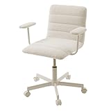 セルタン(Cellutane) 肘付オフィスチェア ブークレ生地 ホワイト キャスター付き アームレスト付き 高さ調整可能 NP-QZYN2345