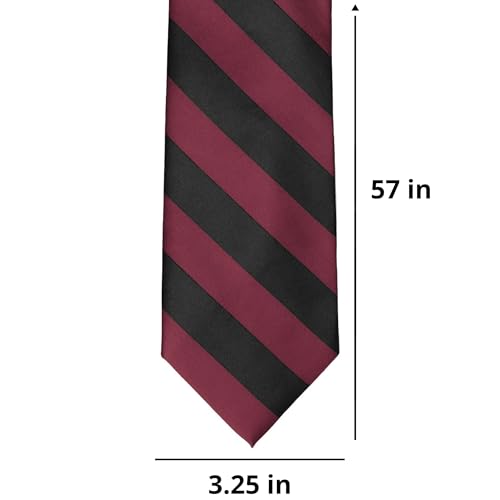 Image of tiemart Men's Striped Tie Standard Length