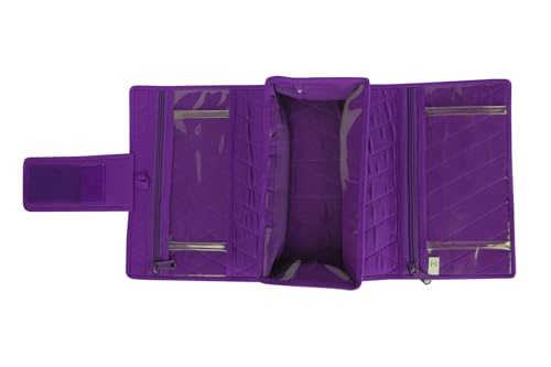 Image of Craft Folding Kit - Portable Soft Storage - Crafts, Sewing, & Quilting Organizer Purple