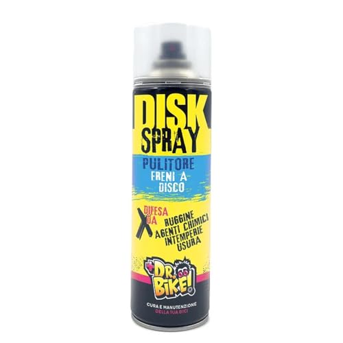 PULITORE FRENI EFFICACE E ANTIRUGGINE: il pulitore per dischi freno di biciletta è resistente agli agenti chimici e intemperie. Un detergente per freni a disco di bici che previene l'usura e il formarsi di ruggine, resistente agli agenti chimici e alle intemperie. Protegge e lascia una finitura perfetta per mantenere la tua bici come nuova!