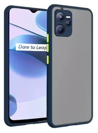 Spazy Case® Realme C31 Back Cover Smoke Case | Military Grade - Shock Absorbing Rubber | Scratch Resistant Protective Back case for Realme C31 -Blue (B09WYMNJYJ) Amazon Price History, Amazon Price Tracker