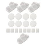 CHICAMPERA 8 セットペット用浄水フィルター 猫用水飲み場交換用フィルター プレフィルタースポンジ付き 多機種対応 軽量設計 清潔な水補給用