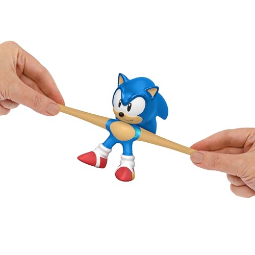 Heroes of Goo Jit Zu Sonic The Hedgehog - Chaos Emerald Sonic Stretchy Hero, Squeeze Sonic\'s Body to Reveal The Chaos Emerald Within His Goo, Grab Him by His Limbs and Stretch Out His Arms and Legs - Thumbnail 2