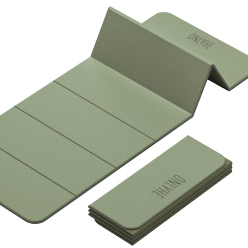 Image of Foldable Yoga Mat (12mm) Exercise Mats for Home Workout,Comfortable and Durable,Thick-Portable Folding Mat,Non Slip,Pilates Mat Thick,Outdoor Use,Meditation,Travel,Camping(71 inchx24 inch x0.47 inch)