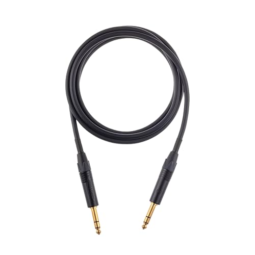 Câble TRS-TRS 6,35 mm Gratify G1201 cordon audio de raccordement jack mâle symétrique - 3