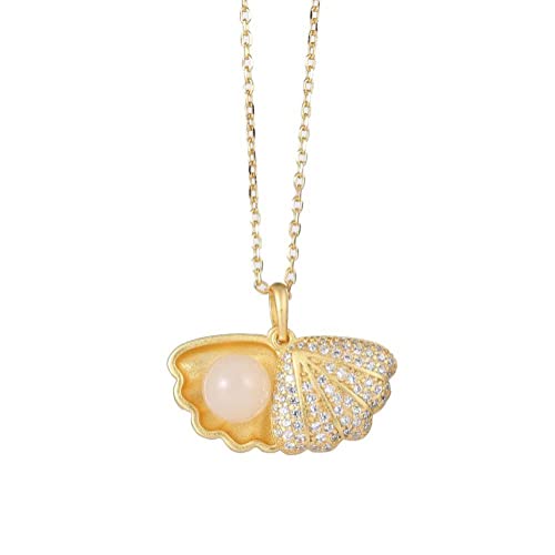 Collier argent 925 femme jade blanc fini les bijoux ternes sur vos pulls