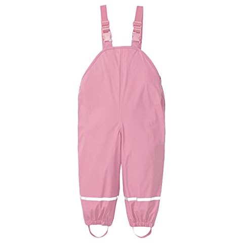 Clode Baby Girls Waterproof Rain Dungarees Cover